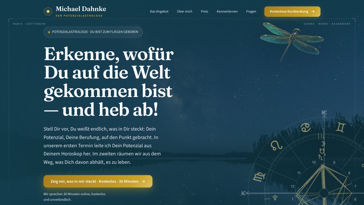 Angebotsseite von Michael Dahnke